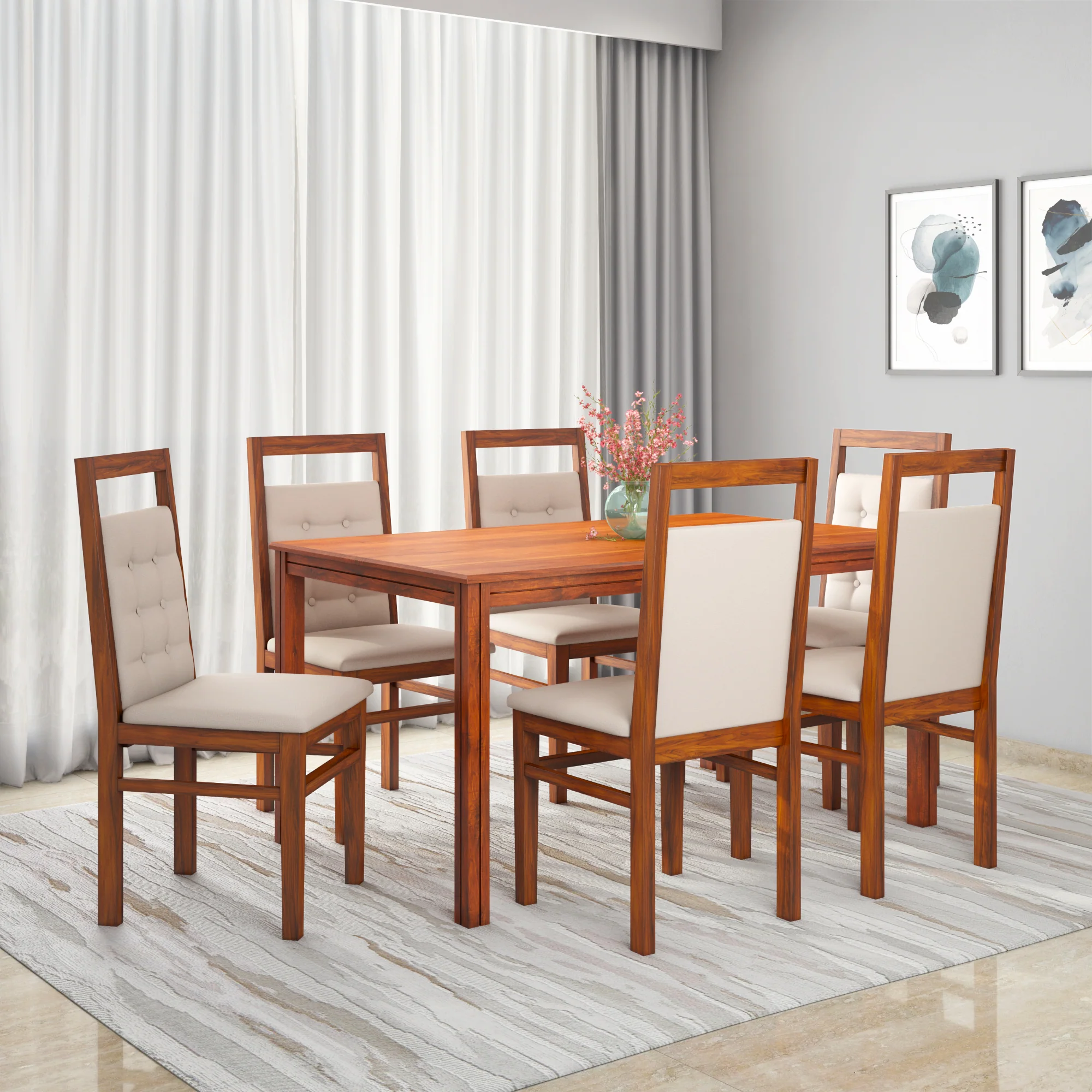 Wooden Dining Table3